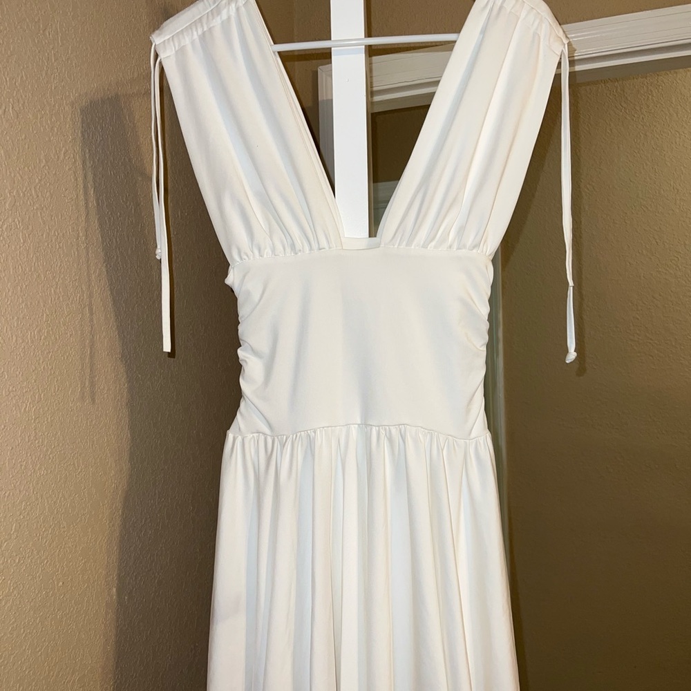 COPY - SHEIN white mini dress. Size x small.